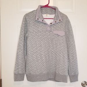NWOT Entro Quilted Pullover
